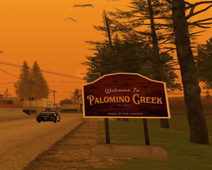 Indicator Palomino Creek, GTA San Andreas